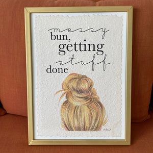 Bun, Getting Stuff Done Artwork Print